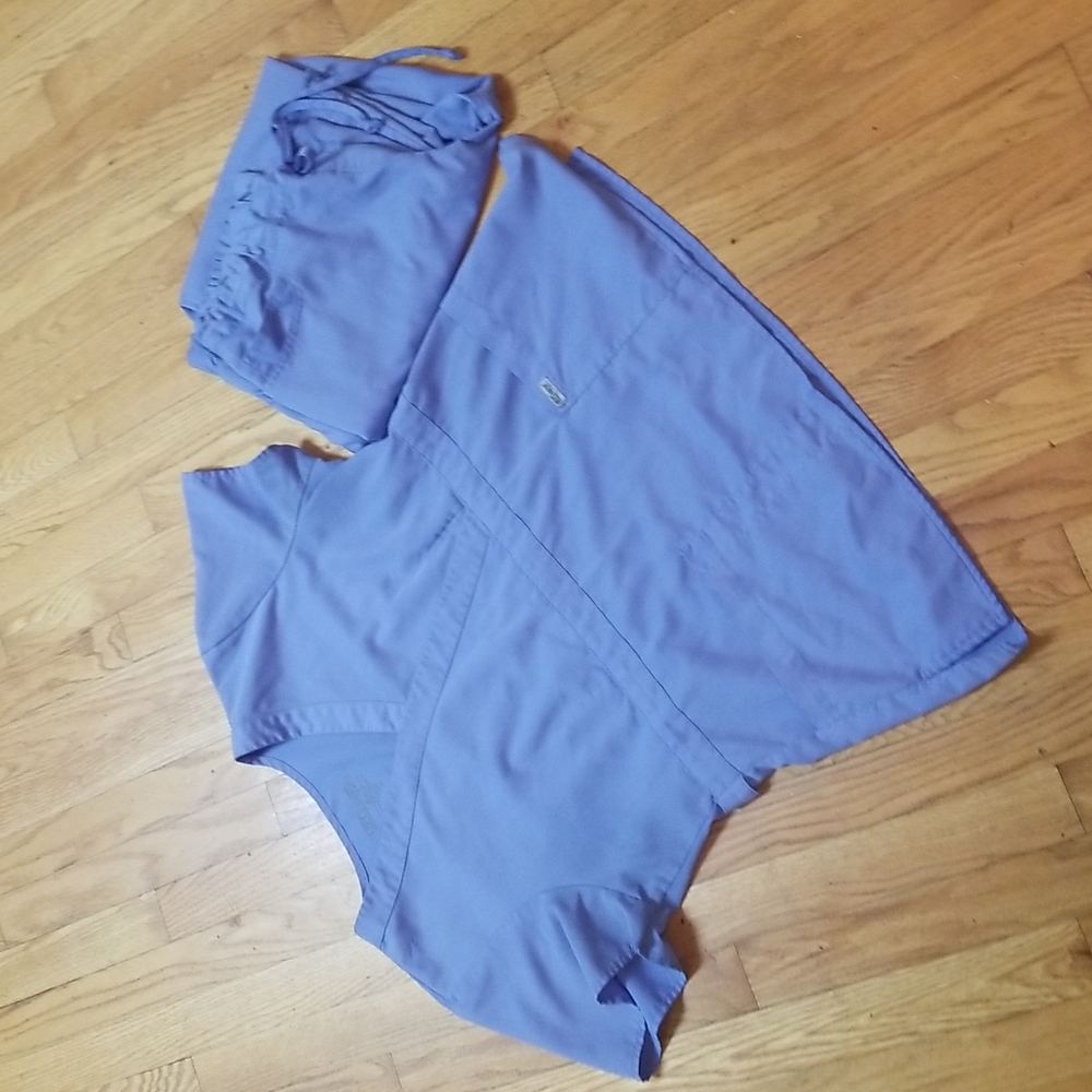 Grey's Anatomy scrub set Ciel blue XL petite
